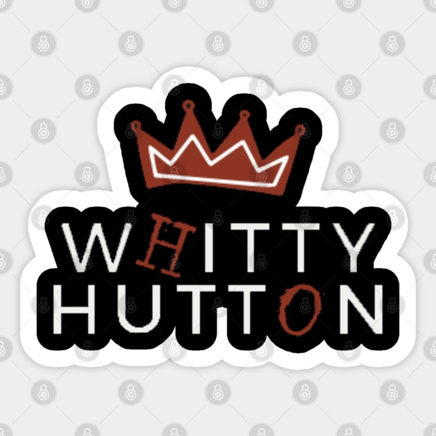 Whitty hutton//Vintage edition Sticker by DetikWaktu